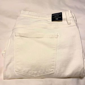 J. Crew white jeans